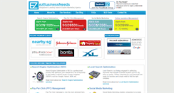 Desktop Screenshot of ezbusinessneeds.com